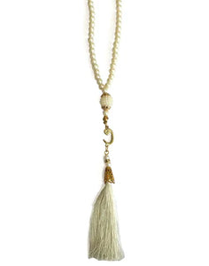 Parel Tasbih wit/creme