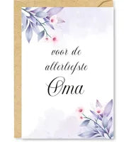 Voor de allerliefste Oma