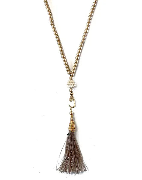 Parel Tasbih Licht Taupe