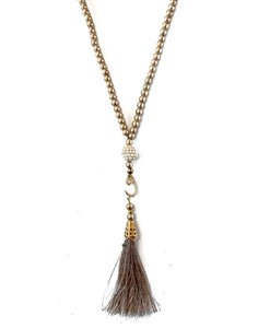 Parel Tasbih Licht Taupe