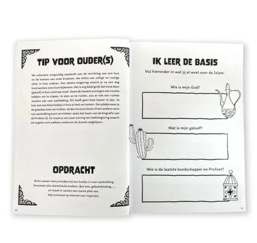 Mijn Deen Planner Kids Groen