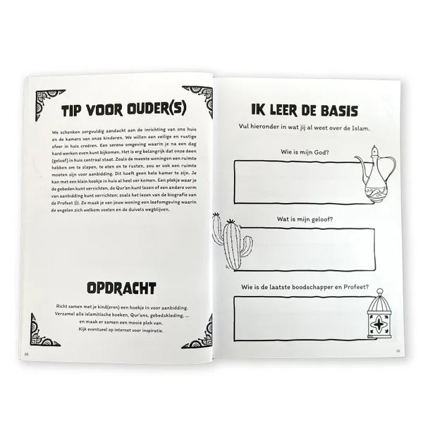 Mijn Deen Planner Kids Roze