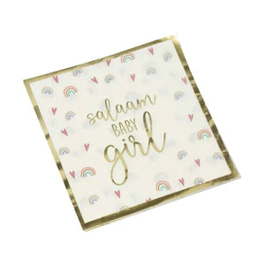 Salaam baby Girl Bekers (6 stuks)
