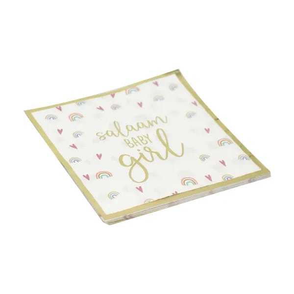 Salaam baby Girl Bekers (6 stuks)