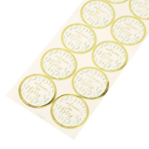 Salaam baby Boy Stickers