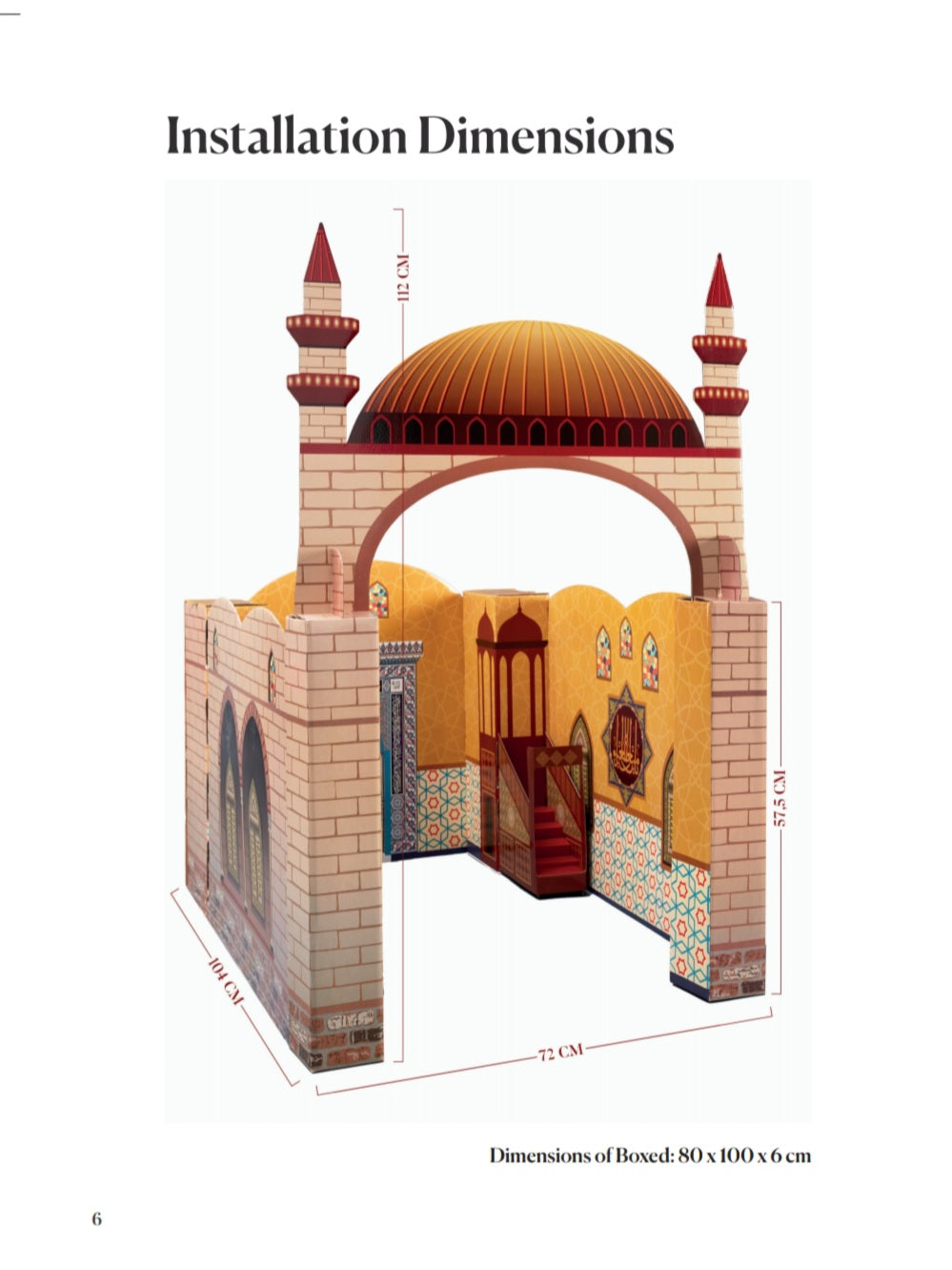 Moskee bouwpakket