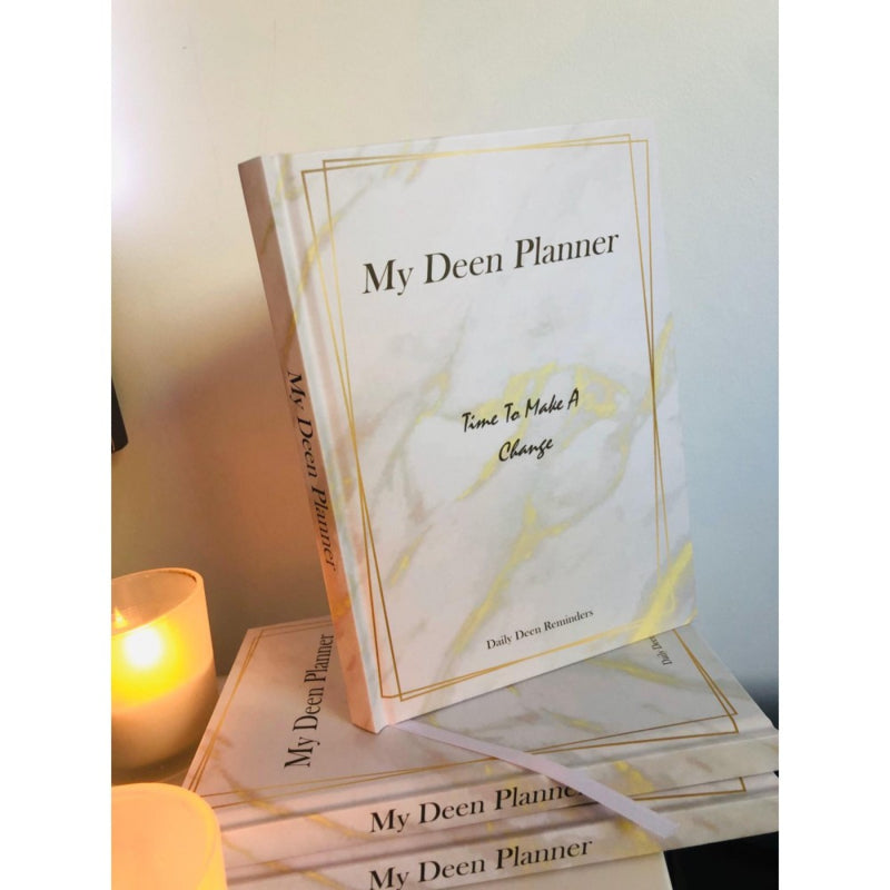 MY DEEN PLANNER (WITTE COVER)