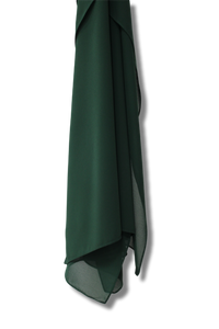 Shiffon sjaal groen
