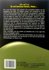 Ik wil berouw tonen, maar...