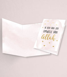 Ik hou van jou omwille van Allah