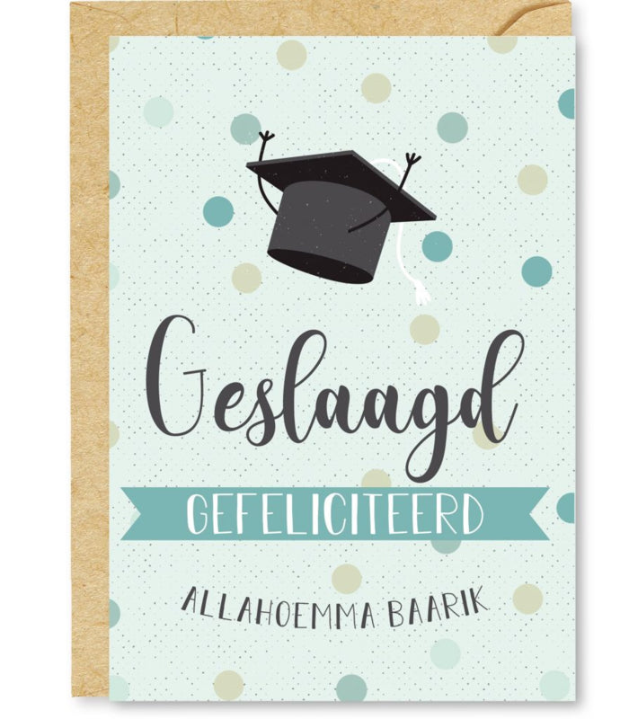 Geslaagd Allahoemma Baarik