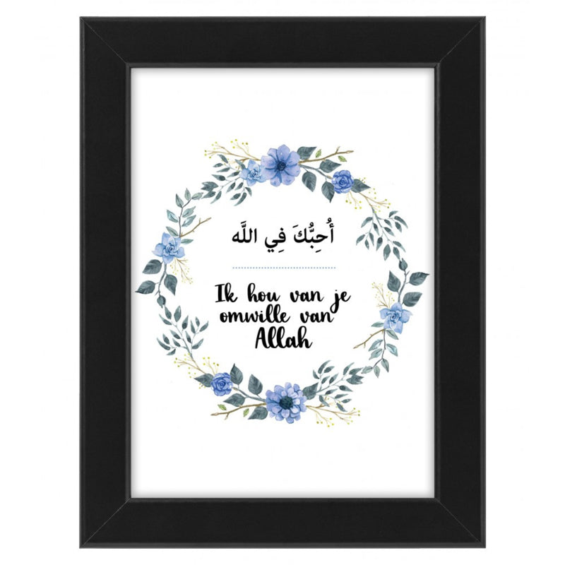 Ik hou van je omwille van Allah